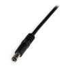 Picture of StarTech.com 2m USB to Type N Barrel Cable - USB to 5.5mm 5V DC Power Cable - USB to DC Power - 2 meter (USB2TYPEN2M)