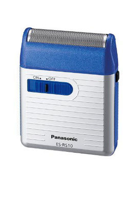 Picture of Panasonic Men's Shaver for Traveler ES-RS10-A Blue | DC3V (2 x AA Alkaline) (Japan Model)