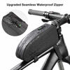 Picture of ROCKBROS Bike Top Tube Bag Bicycle Front Frame Bag Waterproof Bike Pouch Pack Bike Phone Bag Cycling Accessories Pouch for Mountain Road Bike