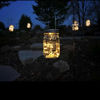 Picture of Mason Jar Solar Lantern Lights, 8 Pack 30 LED Bulbs Fairy Star Firefly Solar Lids Jar Lights,8 Hangers Included(No Jars),for Patio Garden Mason Jar Lanterns Table Wedding Decorations Lights