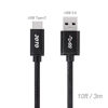 Picture of JOTO Type C Cable Extra Long 10ft, USB-C 3.1 Type-C to USB 3.0 Type A Charging Data Cable Heavy Duty Nylon Braided for iPad Pro 12.9/11 Galaxy Ultra S20+ S10 S9 Note 10 9 Tab S4 Nintendo Switch -Black