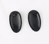 Picture of 10Pairs Black Plastic Professionale Ear Cover Sheets Protector Hairdressing Dye Coloring B Bathing Shower Caps Waterproof Ear Prtotection Earmuff for Hair Salon Women Spa