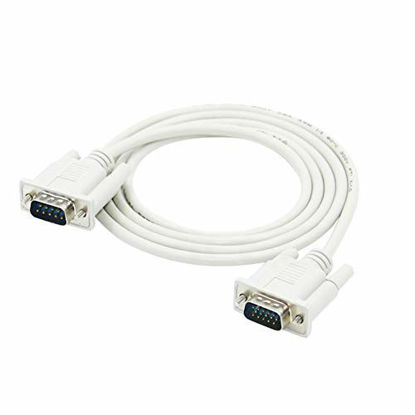 Picture of Yohii DB9 9 Pin Male to VGA Video 15 Pin Male Serial Port Cable RS232 1.35M/4.4FT Length