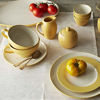 Picture of Noritake Colorwave Mustard 4-Piece Rim Place Dinnerware Setting in Mustard/Yellow