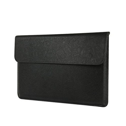 Picture of Megoo Surface Book 1/Book 2/Book 3/ 15 Inch, Leather Sleeve Case for Micosoft 15 inch-Black