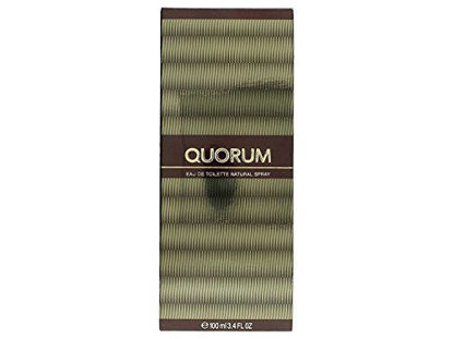 Picture of Quorum By Puig For Men. Eau De Toilette Spray 3.4 Ounces