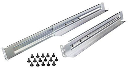 Picture of CyberPower 4POSTRAIL 4-Post Universal Rack Mount Rail Kit, Silver