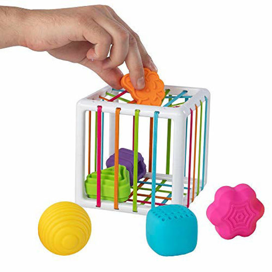 Picture of Fat Brain Toys InnyBin Shape Sorting Baby Toy