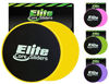 Picture of Elite Sportz Equipment Core Exercise Sliders - 2 Dual Sided Gliding Discs for Carpet & Hardwood Floors, Yellow