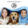 Picture of Martex Super Soft Fleece Blanket - Twin, Warm, Lightweight, Pet-Friendly, Throw for Home Bed, Sofa & Dorm - Navy