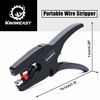 Picture of Knoweasy Automatic Wire Stripper and Cutter,Heavy Duty Wire Stripping Tool 2 in 1 for Wire Stripping,Cutting 5-20mm/(0.25-0.75Inches)