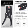 Picture of Knoweasy Automatic Wire Stripper and Cutter,Heavy Duty Wire Stripping Tool 2 in 1 for Wire Stripping,Cutting 5-20mm/(0.25-0.75Inches)