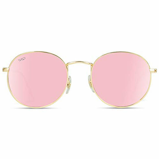 Picture of WearMe Pro - Reflective Lens Round Trendy Sunglasses