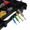 Picture of HongWay 370pcs Plastic Wall Anchors Kit with Screws, Includes 5 Different Size Anchors and Screws