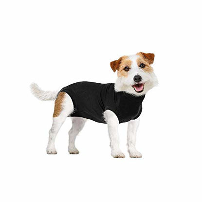 Picture of Suitical Recovery Suit Dog, Small Plus, Black