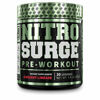 Picture of NITROSURGE Pre Workout Supplement - Endless Energy, Instant Strength Gains, Clear Focus, Intense Pumps - Nitric Oxide Booster & Powerful Preworkout Energy Powder - 30 Servings, Cherry Limeade