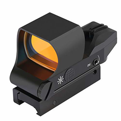 Picture of Feyachi RS-30 Reflex Sight, Multiple Reticle System Red Dot Sight with Picatinny Rail Mount, Absolute Co-Witness