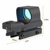 Picture of Feyachi RS-30 Reflex Sight, Multiple Reticle System Red Dot Sight with Picatinny Rail Mount, Absolute Co-Witness