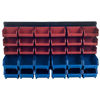 Picture of Storage Drawers-30 Compartment Wall Mount Organizer Bins- Easy Access Compartments for Hardware, Nails, Screws, Beads, Jewelry, and More by Stalwart