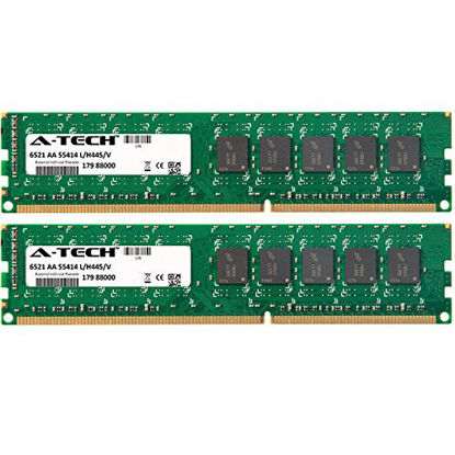Picture of A-Tech 8GB KIT (2 x 4GB) for IBM-Lenovo System Series x3100 M4 (2582-xxx), x3200 M3 (7327-xxx), x3200 M3 (7328-xxx) DIMM DDR3 ECC Unbuffered PC3-12800 1600MHz Server RAM Memory