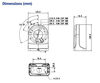 Picture of Dahua PFB203W Waterproof Wall Mount Bracket for Dahua Dome IP Camera IPC-HDW4431C-A,IPC-HDBW4431R-ZS,IPC-HDBW4431R-S, IPC-HDBW4431R-AS