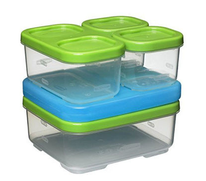 Rubbermaid Servin' Saver Plus Container with Lid, 8.5 Cups/2.1 qt