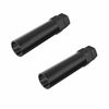 Picture of 7 Point Spline Drive Tuner Socket Key Tool for Seven-Spline Wheel Lock Lug Nuts - 20mm Inner Diameter - Compatible with 19mm (3/4) and 21mm (13/16) Hex Socket - Pack of 2