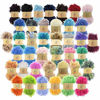 Picture of JubileeYarn 50g Eyelash Ruffle Fur Yar, 6 Skeins - Variety Pack