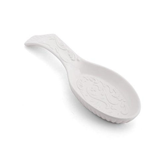 Picture of Mikasa Italian Countryside Spoon Rest, 10-Inch, White -