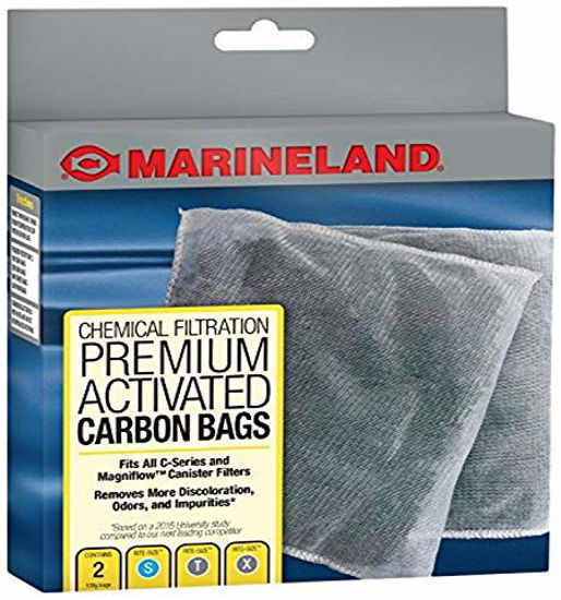 Picture of MarineLand Premium Activated Carbon Bags, for Chemical Filtration in Aquariums