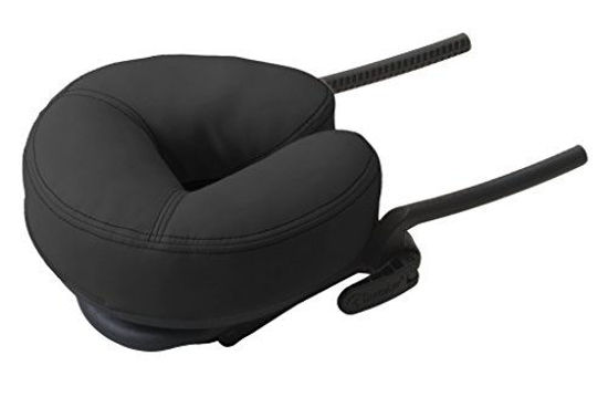 Picture of EARTHLITE Massage Table Face Cradle DELUXE ADJUSTABLE - Massage Table / Massage Chair Headrest Platform with Face Pillow, Black