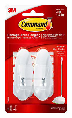 Command 20 Lb XL Heavyweight Picture Hanging Strips, Damage Free Hanging  Picture Hangers, Heavy Duty Wall Hanging Strips for Living Spaces, 16 White