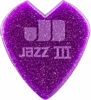 Picture of Dunlop Kirk Hammett Signature Jazz III Guitar Picks (47PKH3NPS)