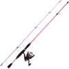 Picture of Wakeman Strike Series Spinning Rod and Reel Combo - Hot Pink