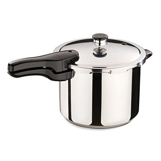 GetUSCart Presto 01362 6 Quart Stainless Steel Pressure Cooker