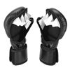 Picture of New Item Sanabul Essential 7 oz MMA Hybrid Sparring Gloves (Black/Blue, Small/Medium)