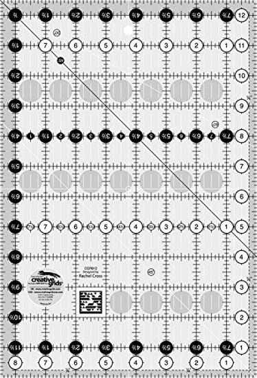 Picture of Creative Grids 8.5" x 12.5" Rectangle Quilting Ruler Template CGR812