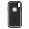 Picture of OtterBox DEFENDER SERIES SCREENLESS EDITION Case for iPhone Xs & iPhone X - Retail Packaging - DARK LAKE (CHINCHILLA/DRESS BLUES)