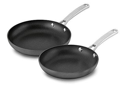 Picture of Calphalon 2 Piece Classic Nonstick Frying Pan Set, Grey