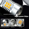 Picture of JDM ASTAR Extremely Bright PX Chips 3057 3156 3157 4057 4157 Amber Yellow Turn Signal LED Bulbs