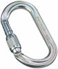 Picture of PETZL - OXAN, High-Strength Carabiner for Climbing, Gold, Screw Lock