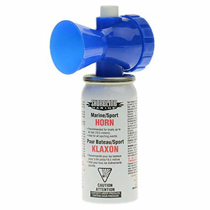 Picture of Shoreline Marine Air Horn Can and Blow Horn, 1.4 ounce