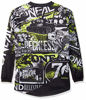 Picture of O'Neal 0006-804 Unisex-Adult Element Attack Jersey (Black/Hi-Viz, Youth Large)