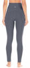 Picture of Ewedoos Women's Yoga Pants with Pockets - Leggings with Pockets, High Waist Tummy Control Non See-Through Workout Pants (EW320 Gray, Large)