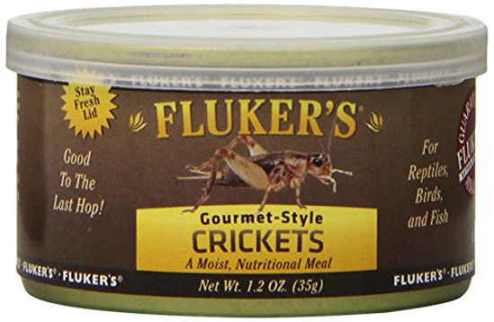 Picture of Fluker's Gourmet Canned Food for Reptiles, Fish, Birds and Small Animals, Black