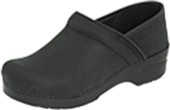 Picture of Dansko Women's Professional Black Oiled Clog 5.5-6 Narrow US