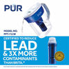 Picture of PUR Ultimate Filtration Water Filter Pitcher, 7 Cup, Clear/Blue