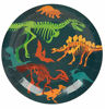 Picture of Dinosaur Party Bundle, Includes Plates, Napkins, Cups, and Cutlery (24 Guests,144 Pieces)