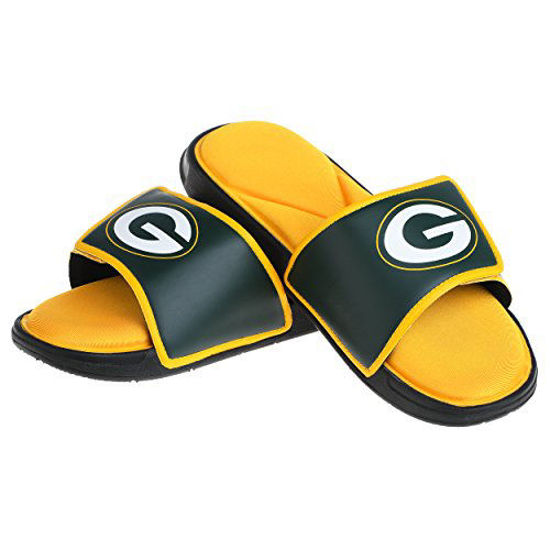 Picture of Green Bay Packers NFL Mens Foam Sport Slide - L