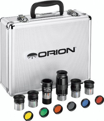 Picture of Orion 08890 1.25-Inch Premium Telescope Accessory Kit (silver)